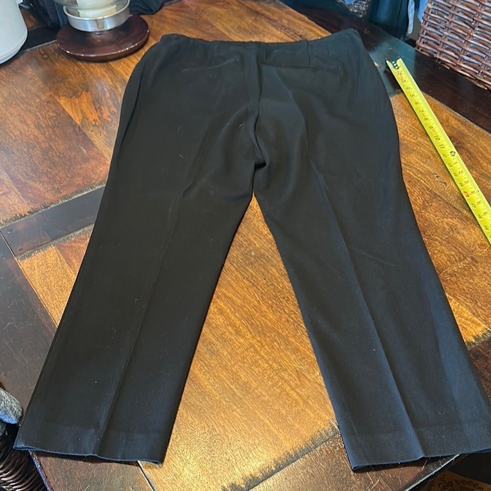 Talbots Classic Black Women's Trousers size 12 WP - Picture 5 of 5